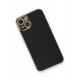 Newface iPhone 13 Kılıf Volet Silikon - Siyah Newface iPhone 13 Kılıf Volet Silikon - Siyah