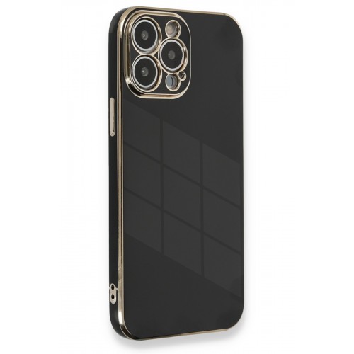 Newface iPhone 13 Pro Max Kılıf Volet Silikon - Siyah Newface iPhone 13 Pro Max Kılıf Volet Silikon - Siyah