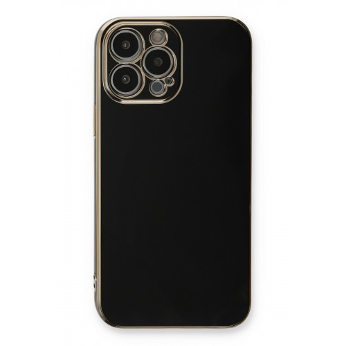 Newface iPhone 13 Pro Max Kılıf Volet Silikon - Siyah Newface iPhone 13 Pro Max Kılıf Volet Silikon - Siyah