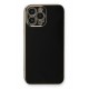 Newface iPhone 13 Pro Max Kılıf Volet Silikon - Siyah Newface iPhone 13 Pro Max Kılıf Volet Silikon - Siyah