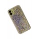 Newface iPhone 12 Kılıf Neon Light Silikon - Mor