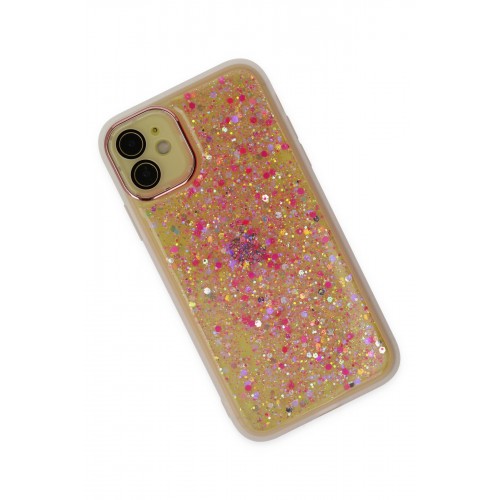 Newface iPhone 12 Kılıf Neon Light Silikon - Pudra Newface iPhone 12 Kılıf Neon Light Silikon - Pudra