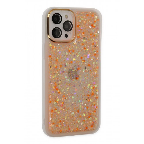 Newface iPhone 12 Pro Max Kılıf Neon Light Silikon - Turuncu Newface iPhone 12 Pro Max Kılıf Neon Light Silikon - Turuncu