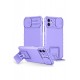 Newface iPhone 11 Kılıf Walker Standlı Kapak - Lila