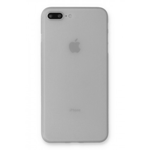 Newface iPhone 7 Plus Kılıf PP Ultra İnce Kapak - Beyaz Newface iPhone 7 Plus Kılıf PP Ultra İnce Kapak - Beyaz