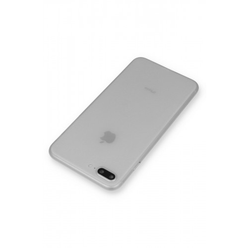 Newface iPhone 7 Plus Kılıf PP Ultra İnce Kapak - Beyaz Newface iPhone 7 Plus Kılıf PP Ultra İnce Kapak - Beyaz