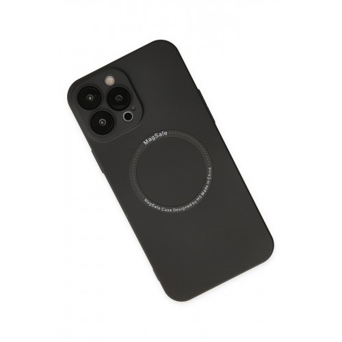 Newface iPhone 13 Pro Kılıf Jack Magneticsafe Lens Silikon - Siyah Newface iPhone 13 Pro Kılıf Jack Magneticsafe Lens Silikon - Siyah