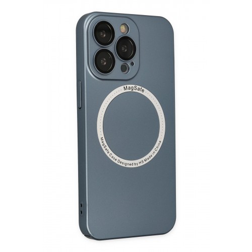Newface iPhone 13 Pro Kılıf Jack Magneticsafe Lens Silikon - Sierra Blue Newface iPhone 13 Pro Kılıf Jack Magneticsafe Lens Silikon - Sierra Blue