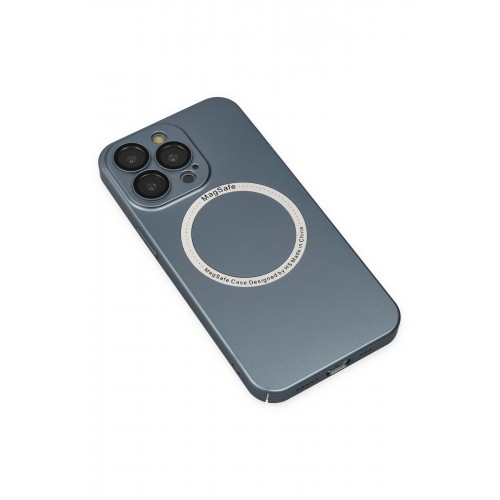 Newface iPhone 13 Pro Kılıf Jack Magneticsafe Lens Silikon - Sierra Blue Newface iPhone 13 Pro Kılıf Jack Magneticsafe Lens Silikon - Sierra Blue