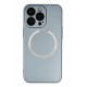 Newface iPhone 13 Pro Kılıf Jack Magneticsafe Lens Silikon - Sierra Blue