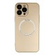 Newface iPhone 13 Pro Max Kılıf Jack Magneticsafe Lens Silikon - Gold
