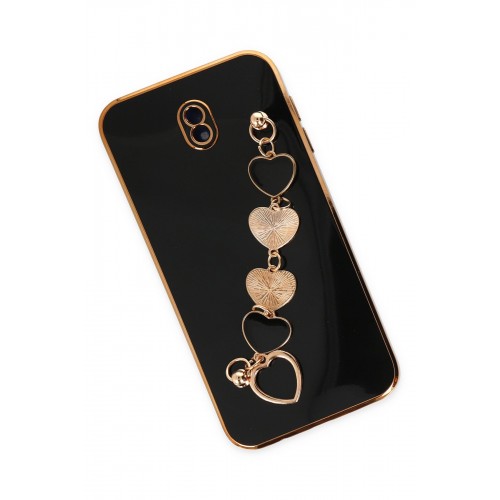Newface Samsung Galaxy J7 Pro / J730 Kılıf Esila Silikon - Siyah Newface Samsung Galaxy J7 Pro / J730 Kılıf Esila Silikon - Siyah