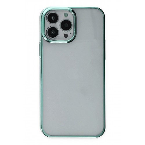 Newface iPhone 13 Pro Kılıf Element Silikon - Yeşil