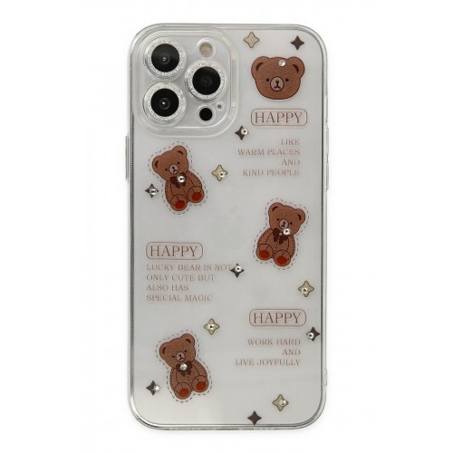 Newface iPhone 13 Pro Max Kılıf Lucky Silikon - Lucky 1