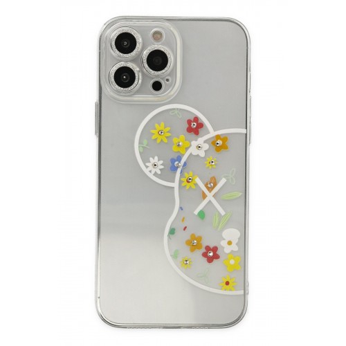 Newface iPhone 13 Pro Max Kılıf Lucky Silikon - Lucky 5