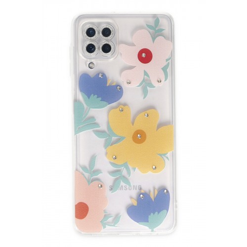 Newface Samsung Galaxy M22 Kılıf Lucky Silikon - Lucky 7