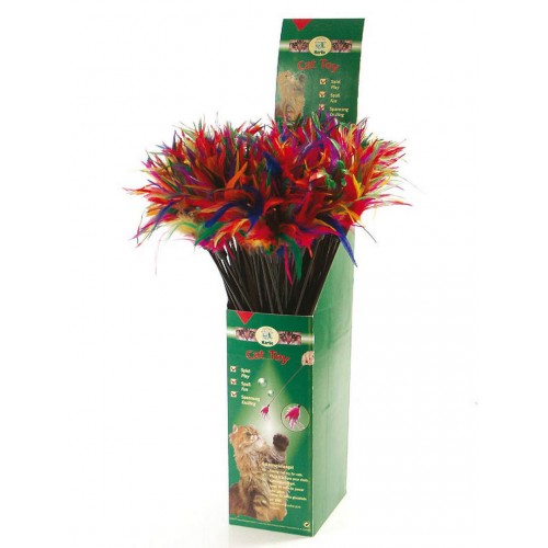 Karlıe Tüylü Kedi Oltası 59cm Karlıe Tüylü Kedi Oltası 59cm