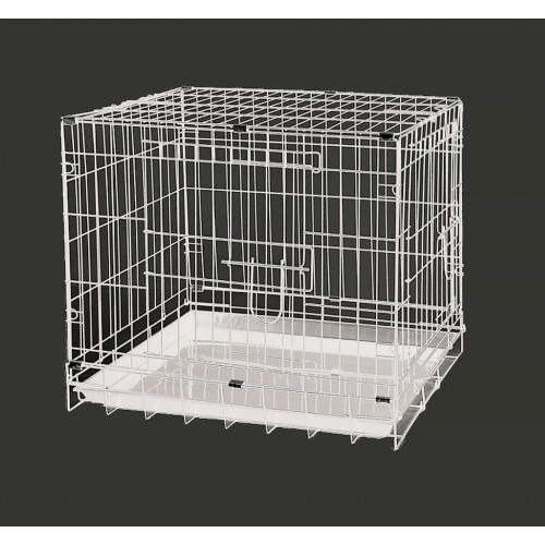 Dayang Köpek Kafesi Beyaz 61x44x50 Dayang Köpek Kafesi Beyaz 61x44x50