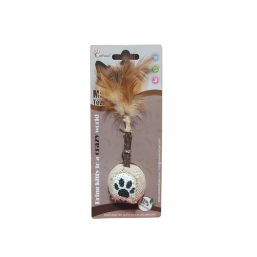 Eastland Matatabi Tüylü Toplu Kedi Oyuncağı 9 Cm Eastland Matatabi Tüylü Toplu Kedi Oyuncağı 9 Cm