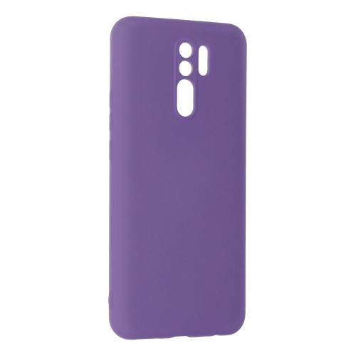 Newface Xiaomi Redmi 9 Kılıf Nano içi Kadife Silikon - Mor Newface Xiaomi Redmi 9 Kılıf Nano içi Kadife Silikon - Mor