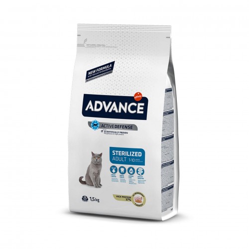 Advance Cat Sterılızed Turkey 1,5 Kg Advance Cat Sterılızed Turkey 1,5 Kg