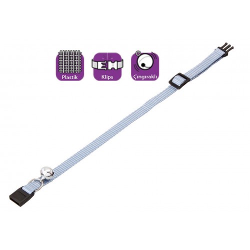 Karlıe Boyun Tasma Çıng. 30 Cm Mavi Karlıe Boyun Tasma Çıng. 30 Cm Mavi