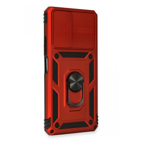 Newface Xiaomi Redmi Note 10 Pro Kılıf Pars Lens Yüzüklü Silikon - Kırmızı Newface Xiaomi Redmi Note 10 Pro Kılıf Pars Lens Yüzüklü Silikon - Kırmızı