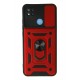 Newface Xiaomi Redmi 9C Kılıf Pars Lens Yüzüklü Silikon - Kırmızı Newface Xiaomi Redmi 9C Kılıf Pars Lens Yüzüklü Silikon - Kırmızı