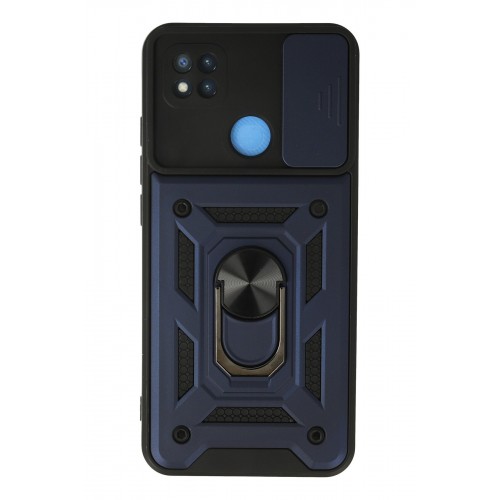 Newface Xiaomi Redmi 9C Kılıf Pars Lens Yüzüklü Silikon - Lacivert Newface Xiaomi Redmi 9C Kılıf Pars Lens Yüzüklü Silikon - Lacivert