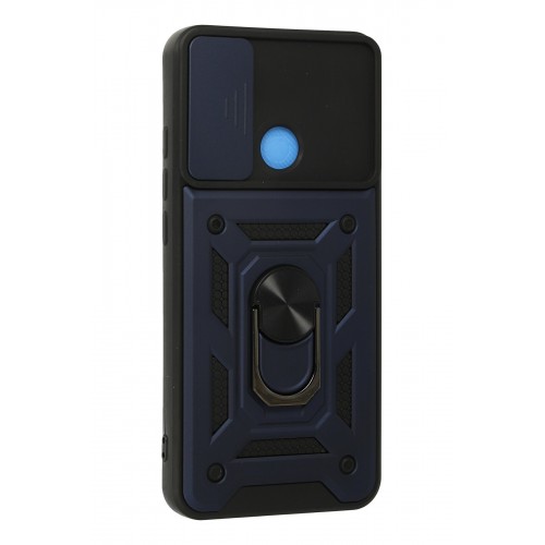 Newface Xiaomi Redmi 9C Kılıf Pars Lens Yüzüklü Silikon - Lacivert Newface Xiaomi Redmi 9C Kılıf Pars Lens Yüzüklü Silikon - Lacivert