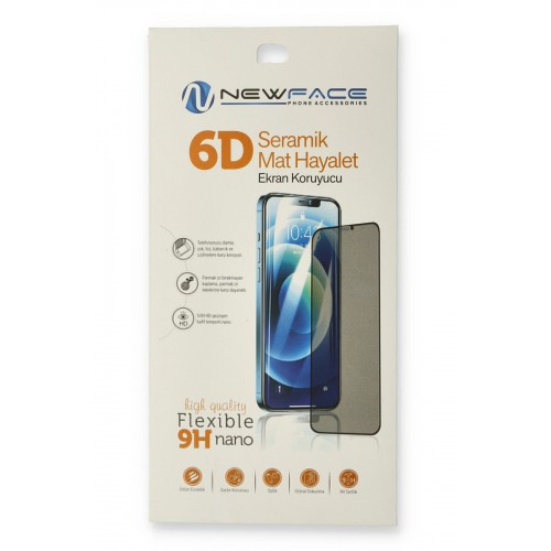 Newface iPhone 11 6D Mat Seramik Hayalet Nano Ekran Koruyucu