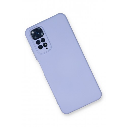 Newface Xiaomi Redmi Note 11 Kılıf Nano içi Kadife Silikon - Lila Newface Xiaomi Redmi Note 11 Kılıf Nano içi Kadife Silikon - Lila