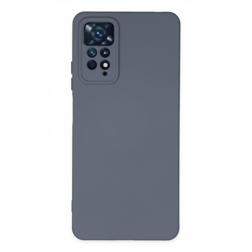 Newface Xiaomi Redmi Note 11 Pro Kılıf Nano içi Kadife Silikon - Gri Newface Xiaomi Redmi Note 11 Pro Kılıf Nano içi Kadife Silikon - Gri