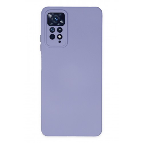 Newface Xiaomi Redmi Note 11 Pro Kılıf Nano içi Kadife Silikon - Lila Newface Xiaomi Redmi Note 11 Pro Kılıf Nano içi Kadife Silikon - Lila