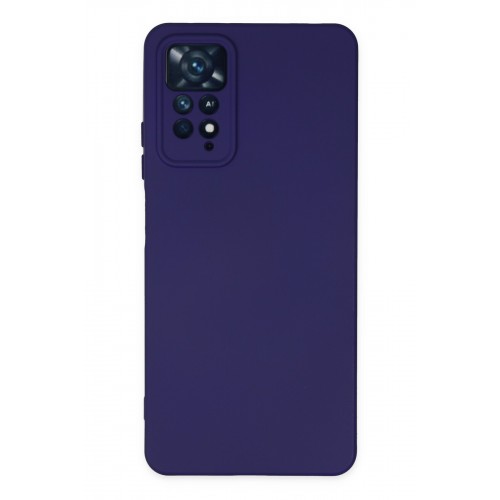 Newface Xiaomi Redmi Note 11 Pro Kılıf Nano içi Kadife Silikon - Mor Newface Xiaomi Redmi Note 11 Pro Kılıf Nano içi Kadife Silikon - Mor
