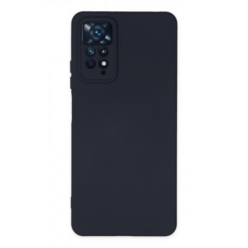 Newface Xiaomi Redmi Note 11 Pro Kılıf Nano içi Kadife Silikon - Lacivert Newface Xiaomi Redmi Note 11 Pro Kılıf Nano içi Kadife Silikon - Lacivert