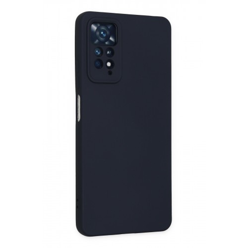 Newface Xiaomi Redmi Note 11 Pro Kılıf Nano içi Kadife Silikon - Lacivert Newface Xiaomi Redmi Note 11 Pro Kılıf Nano içi Kadife Silikon - Lacivert