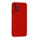 Newface Xiaomi Redmi Note 11 4G Kılıf Nano içi Kadife Silikon - Kırmızı Newface Xiaomi Redmi Note 11 4G Kılıf Nano içi Kadife Silikon - Kırmızı