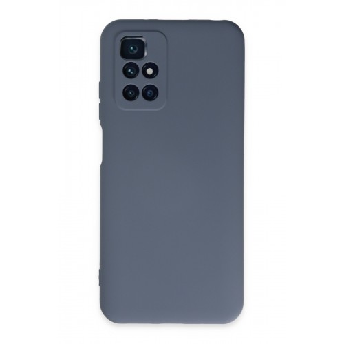 Newface Xiaomi Redmi Note 11 4G Kılıf Nano içi Kadife Silikon - Gri Newface Xiaomi Redmi Note 11 4G Kılıf Nano içi Kadife Silikon - Gri