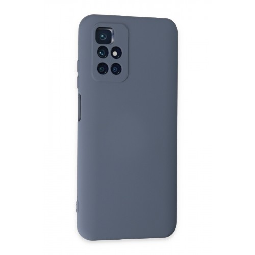 Newface Xiaomi Redmi Note 11 4G Kılıf Nano içi Kadife Silikon - Gri Newface Xiaomi Redmi Note 11 4G Kılıf Nano içi Kadife Silikon - Gri