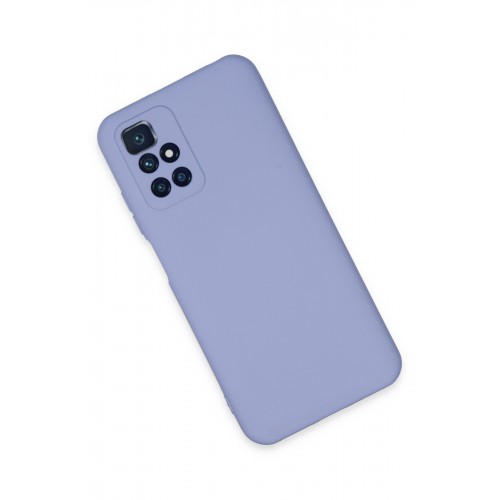Newface Xiaomi Redmi Note 11 4G Kılıf Nano içi Kadife Silikon - Lila Newface Xiaomi Redmi Note 11 4G Kılıf Nano içi Kadife Silikon - Lila