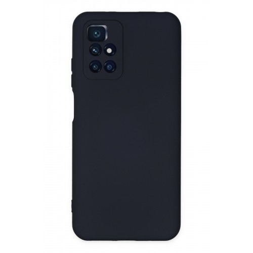 Newface Xiaomi Redmi Note 11 4G Kılıf Nano içi Kadife Silikon - Lacivert Newface Xiaomi Redmi Note 11 4G Kılıf Nano içi Kadife Silikon - Lacivert