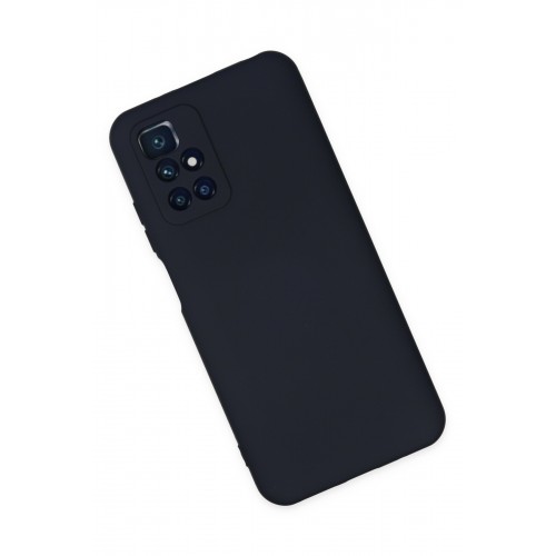 Newface Xiaomi Redmi Note 11 4G Kılıf Nano içi Kadife Silikon - Lacivert Newface Xiaomi Redmi Note 11 4G Kılıf Nano içi Kadife Silikon - Lacivert