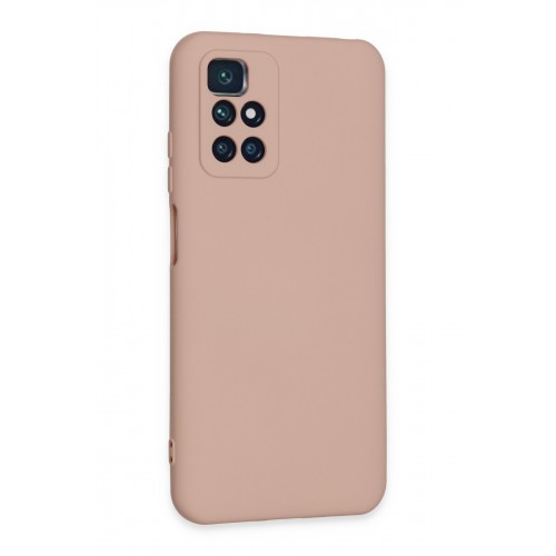 Newface Xiaomi Redmi Note 11 4G Kılıf Nano içi Kadife Silikon - Pudra Newface Xiaomi Redmi Note 11 4G Kılıf Nano içi Kadife Silikon - Pudra