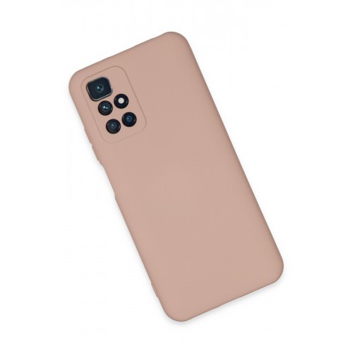 Newface Xiaomi Redmi Note 11 4G Kılıf Nano içi Kadife Silikon - Pudra Newface Xiaomi Redmi Note 11 4G Kılıf Nano içi Kadife Silikon - Pudra