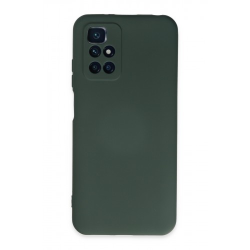 Newface Xiaomi Redmi Note 11 4G Kılıf Nano içi Kadife Silikon - Koyu Yeşil Newface Xiaomi Redmi Note 11 4G Kılıf Nano içi Kadife Silikon - Koyu Yeşil