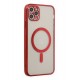 Newface iPhone 11 Pro Kılıf Magneticsafe Lazer Silikon - Kırmızı Newface iPhone 11 Pro Kılıf Magneticsafe Lazer Silikon - Kırmızı