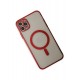 Newface iPhone 11 Pro Kılıf Magneticsafe Lazer Silikon - Kırmızı Newface iPhone 11 Pro Kılıf Magneticsafe Lazer Silikon - Kırmızı