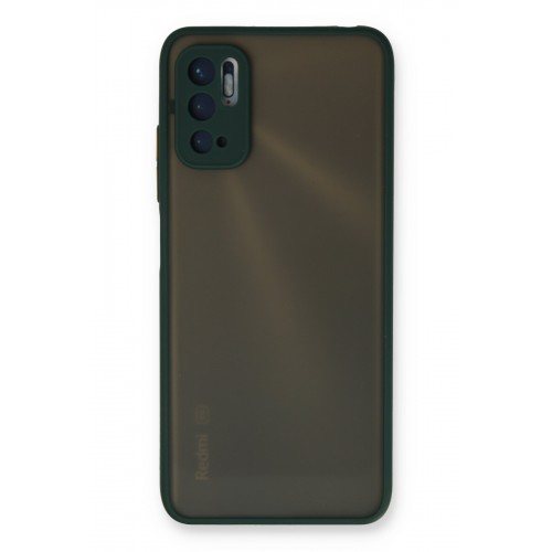 Newface Xiaomi Poco M3 Pro Kılıf Montreal Silikon Kapak - Yeşil