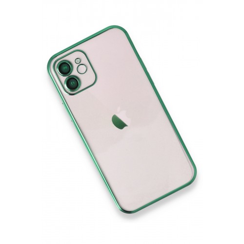 Newface iPhone 11 Kılıf Razer Lensli Silikon - Yeşil Newface iPhone 11 Kılıf Razer Lensli Silikon - Yeşil
